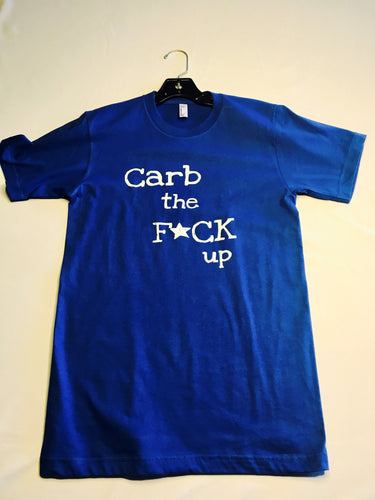 Carb the Fuck Up Tee Blue