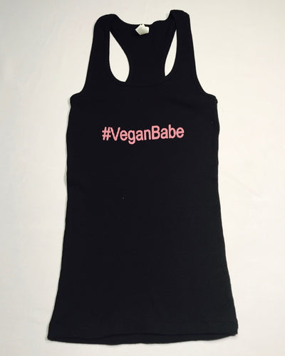 #Veganbabe Womans Ribbed Tank