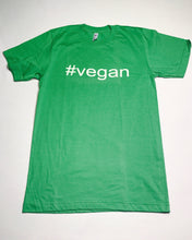 #Vegan Tee Green