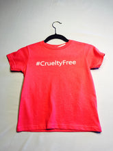 Kids #crueltyfree Tee pink