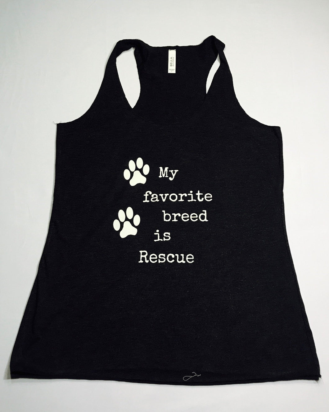 My Favorite Breed is Rescue Razorback Tank