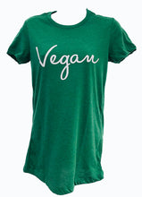 Vegan Signature Womans Tee Green