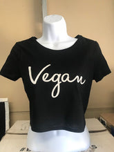 Vegan Signature Crop Top Black