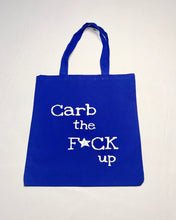 Carb the Fuck up Tote Blue