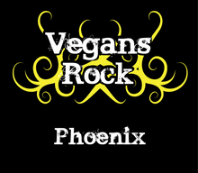 Vegans Rock Phoenix Tee