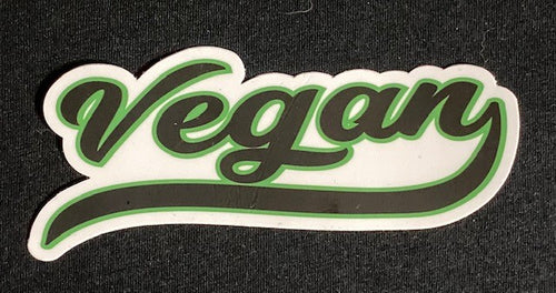 Vegan Retro Sticker