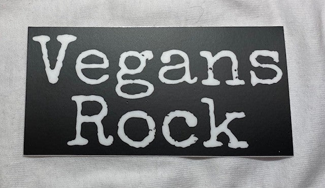 Vegans Rock Sticker